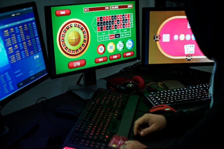 Berbagai pilihan taruhan di antarmuka mobile Panel taruhan dengan opsi Besar Kecil Ganjil Genap dan kombinasi